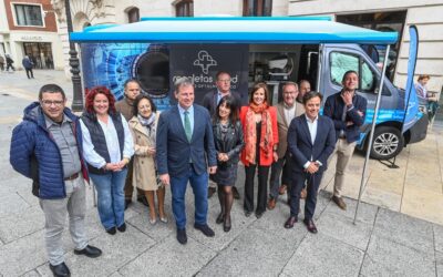 La Unidad Móvil de Recoletas Salud recorrerá 18 municipios de la provincia de Burgos durante el mes de marzo.