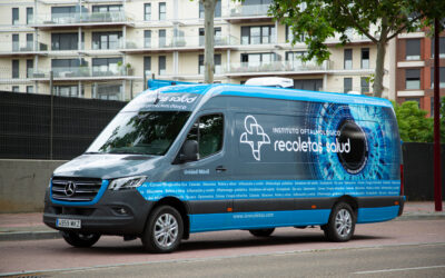 La Unidad de Salud ocular estará en el polideportivo municipal «El Plantío» antes del comienzo del partido del Club Balonmano San Pablo