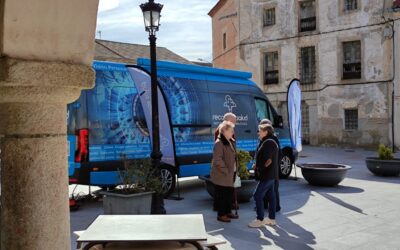 Hoy comienza la cuarta fase de las revisiones oculares que realiza una Unidad Móvil Optométrica de Recoletas Salud en colaboración con la Diputación de Segovia.