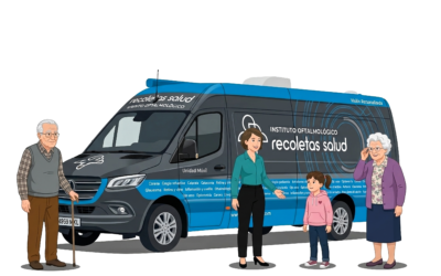 Más de 1.900 personas de han realizado revisiones oculares gratuitas en la Unidad Móvil de Recoletas Salud en colaboración con la Diputación Provincial de Burgos.