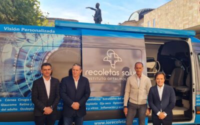 Arranca la cuarta fase de la Unidad Móvil Recoletas Salud de salud ocular con el apoyo de la Diputación Provincial de Zamora.